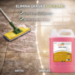 Limpiador De Pisos Multisuperficies Efecto Desengrasante AIO Lavanda 1 Galón - Imagen 2